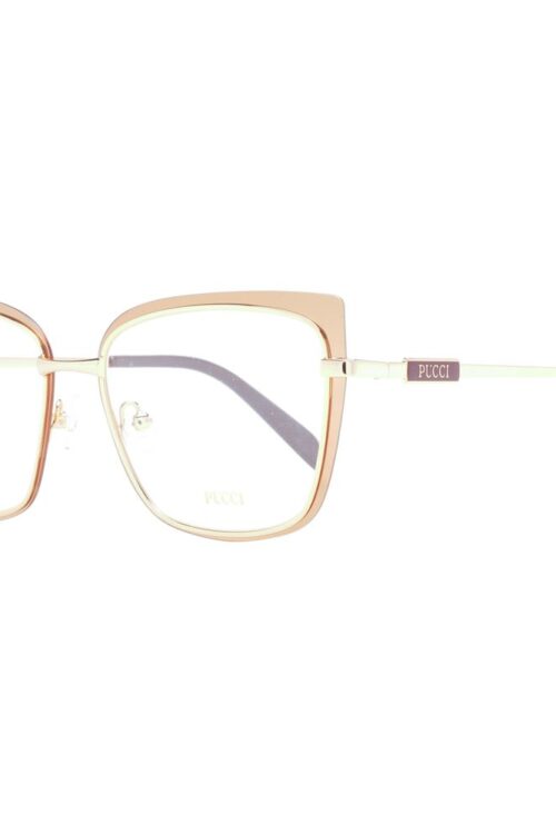 Emilio Pucci Gold Women Optical Frames