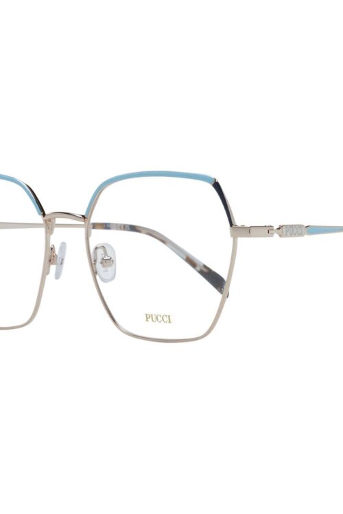Emilio Pucci Gold Women Optical Frames
