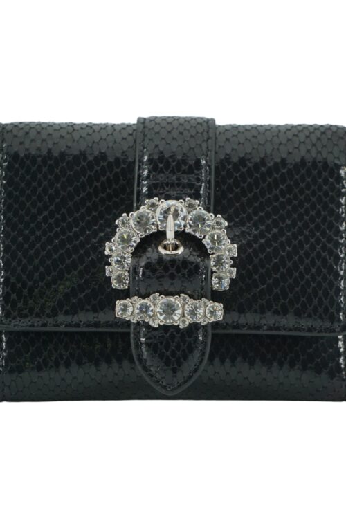 Jimmy Choo Black Leather Cheri Wallet