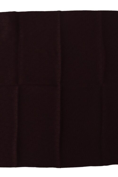 Dolce & Gabbana Elegant Silk Square Men’s Scarf
