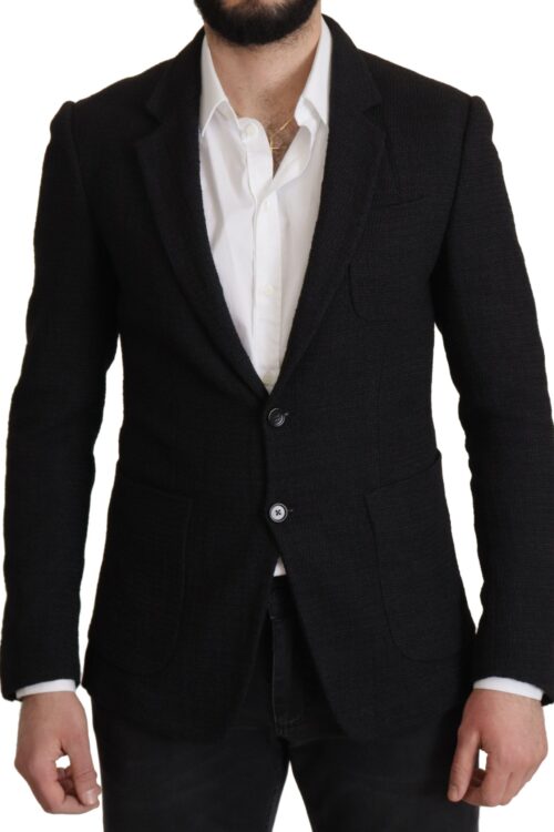 Dolce & Gabbana Elegant Single Breasted Wool Blazer