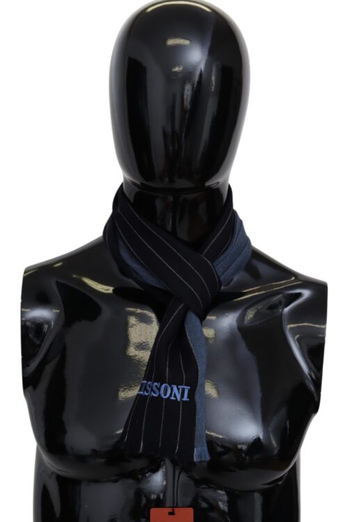 Missoni Chic Striped Wool-Silk Unisex Scarf