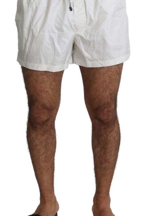 Dolce & Gabbana Chic Polka Dot Swim Shorts Trunks