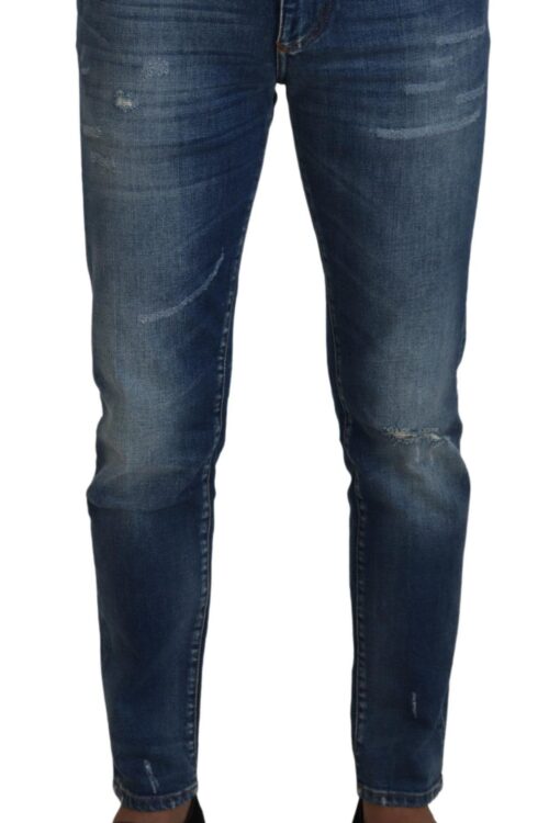 Dolce & Gabbana Elegant Slim Fit Italian Denim Jeans