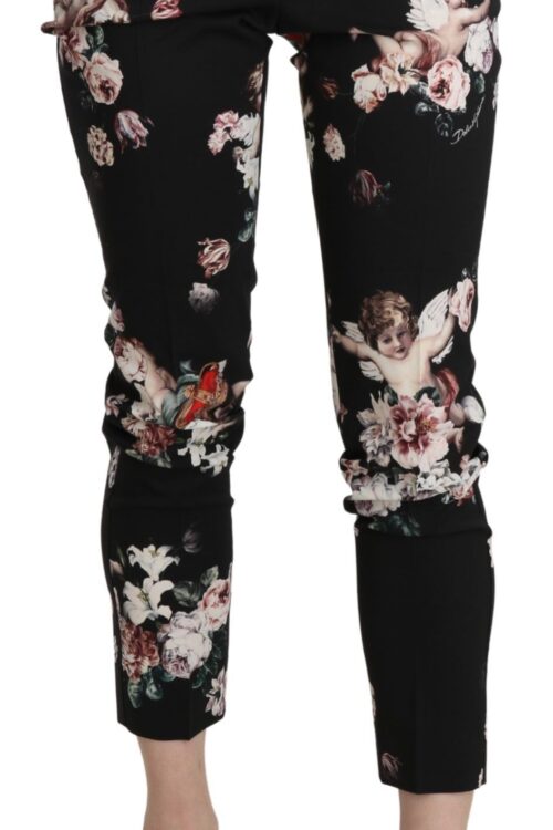 Dolce & Gabbana Elegant High Waist Cropped Trousers