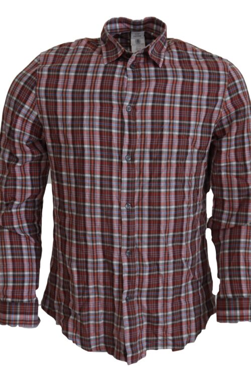 GF Ferre Multicolor Cotton Casual Men’s Shirt