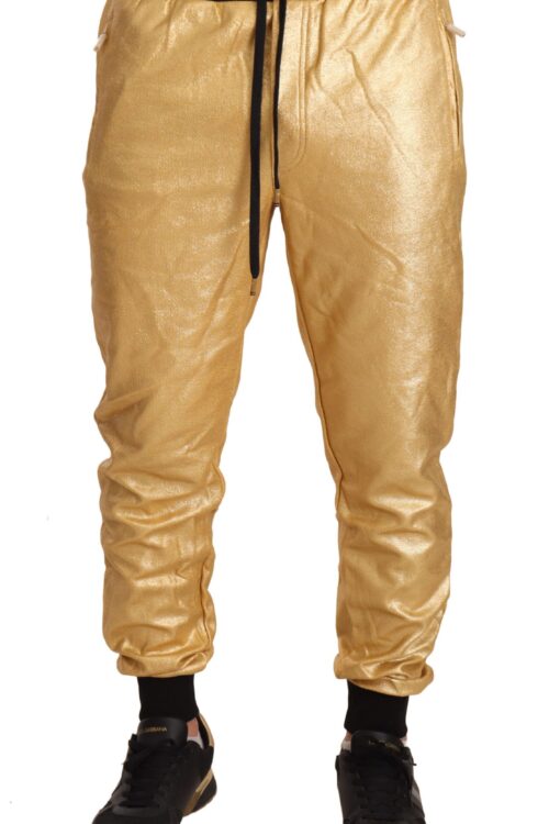 Dolce & Gabbana Gold Year of the Pig Sweatpants