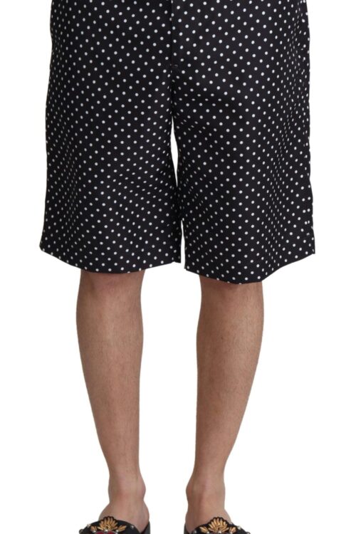 Dolce & Gabbana Polka Dot Elegance Swim Trunks Boxer