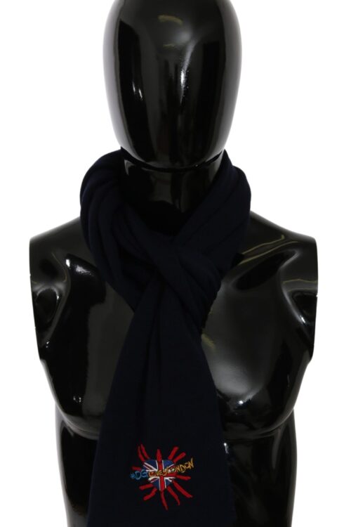 Dolce & Gabbana Elegant Virgin Wool Men’s Scarf
