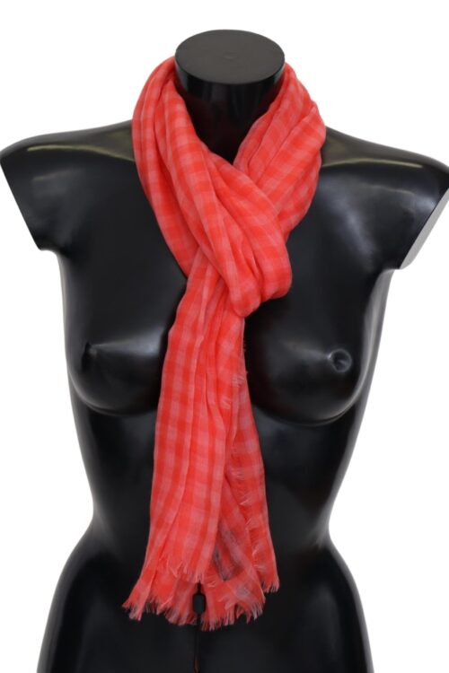 Missoni Luxurious Cashmere Checkered Scarf