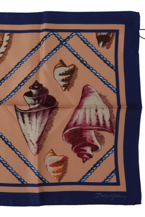 Dolce & Gabbana Elegant Multicolor Silk Men’s Scarf