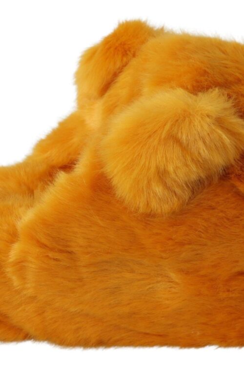 Dolce & Gabbana Sunshine Yellow Lion Slippers