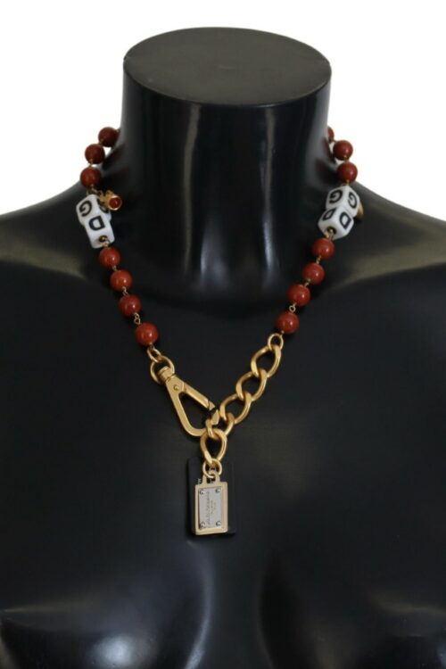 Dolce & Gabbana Elegant Multicolor Statement Necklace