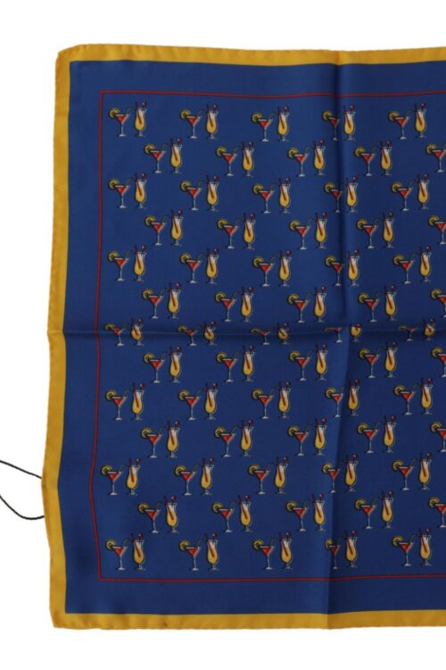 Dolce & Gabbana Elegant Multicolor Silk Men’s Scarf