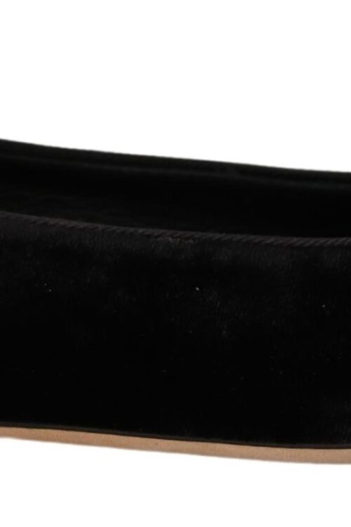 Dolce & Gabbana Elegant Patent Leather Flat Shoes