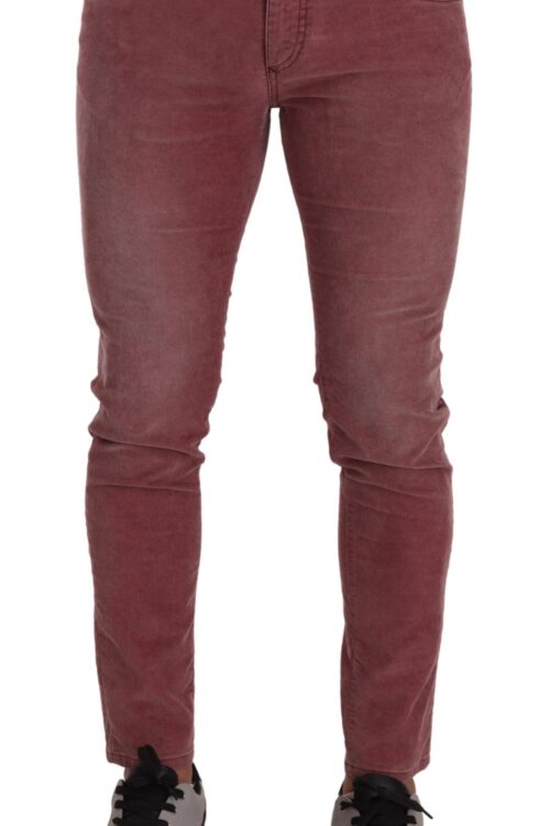 Dolce & Gabbana Elegant Slim Fit Corduroy Jeans
