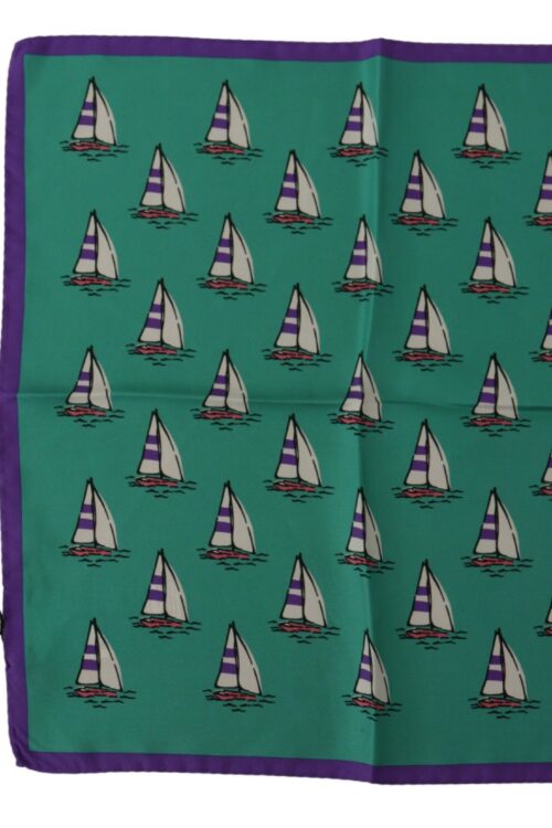 Dolce & Gabbana Elegant Multicolor Silk Men’s Pocket Square