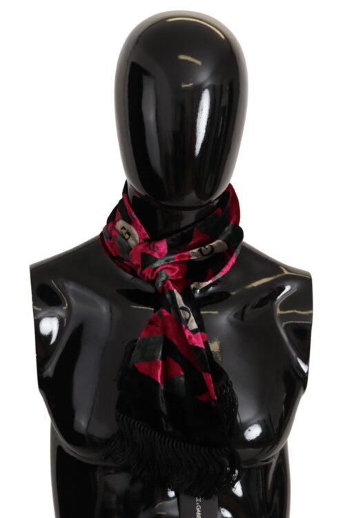 Dolce & Gabbana Elegant Multicolor Viscose Silk Men’s Scarf
