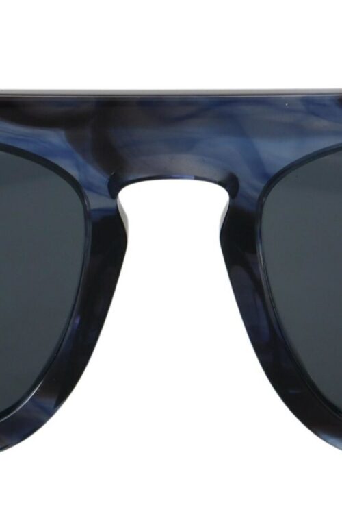 Dolce & Gabbana Elegant Blue Acetate Sunglasses