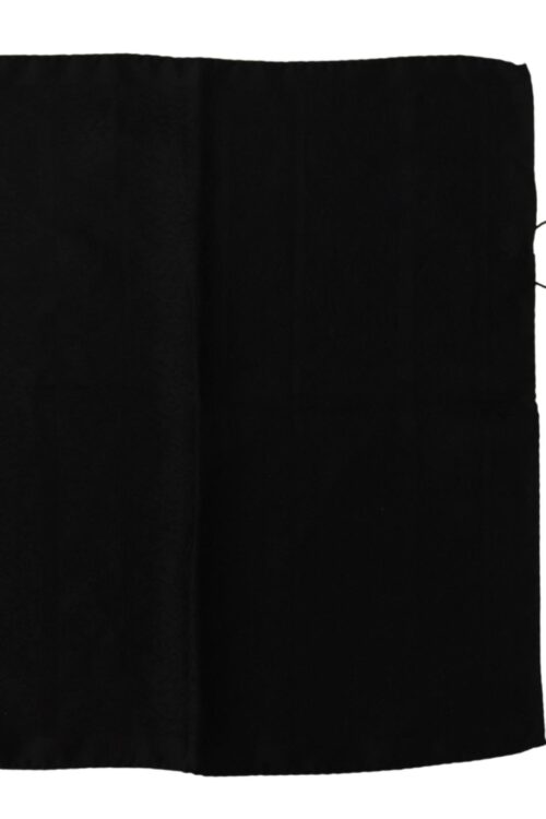 Dolce & Gabbana Elegant Silk Men’s Square Scarf Wrap