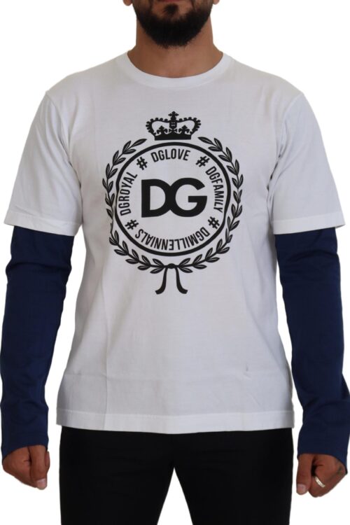 Dolce & Gabbana Elegant Crew-Neck Pullover Sweater