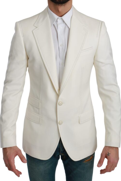 Dolce & Gabbana Elegant Slim Fit Virgin Wool Blazer