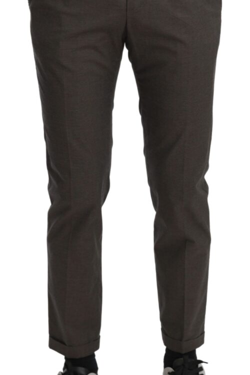 Dolce & Gabbana Elegant Brown Casual Pants