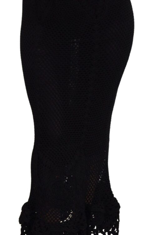 Dolce & Gabbana Elegant High Waist Mermaid Maxi Skirt