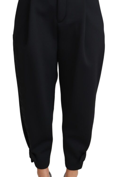 Dolce & Gabbana Elegant High-Waist Cropped Trousers