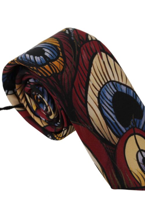 Dolce & Gabbana Elegant White Silk Bow Tie