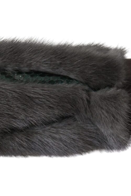 Dolce & Gabbana Elegant Mid-Arm Leather Gloves in Brown