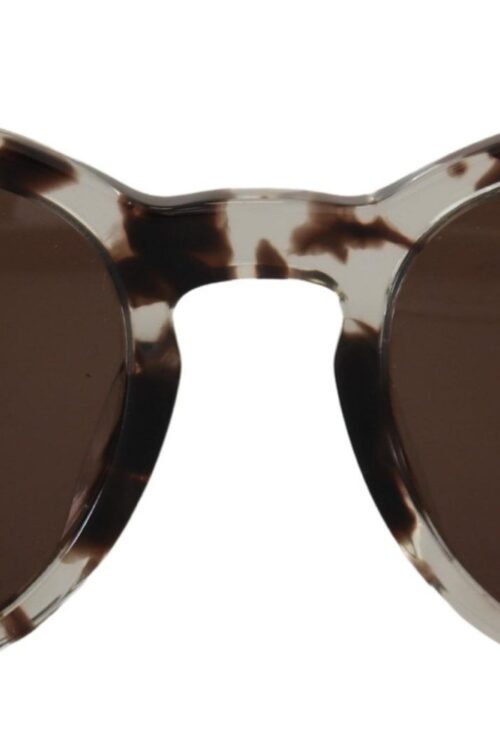 Dolce & Gabbana Chic Havana Brown Acetate Sunglasses