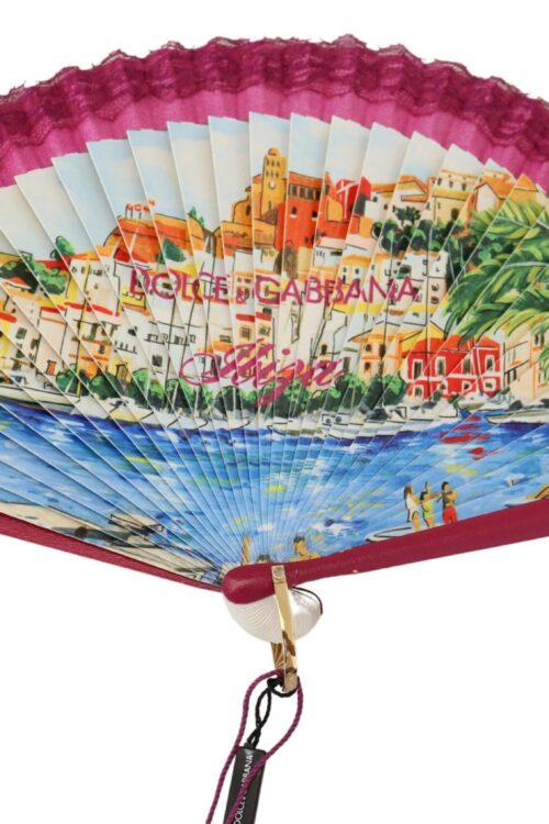 Dolce & Gabbana Multicolor Decorative Folding Hand Fan