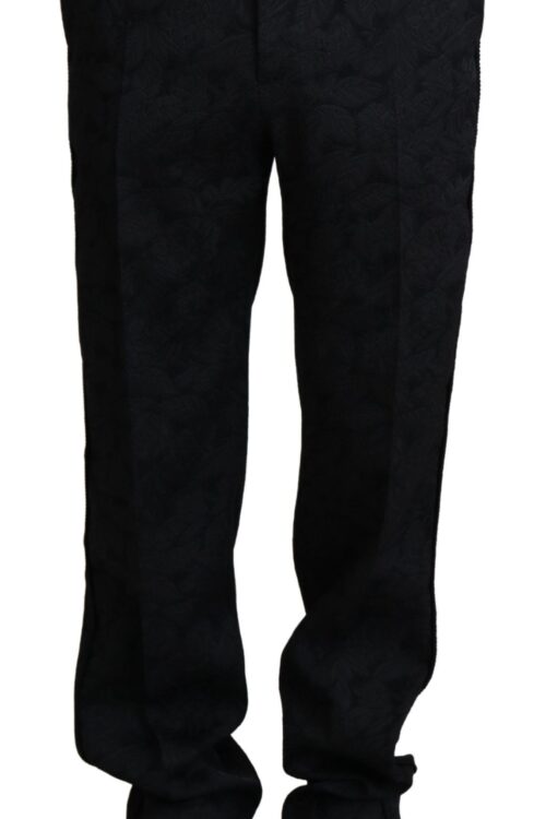 Dolce & Gabbana Elegant Black Dress Pants for Sophisticated Style