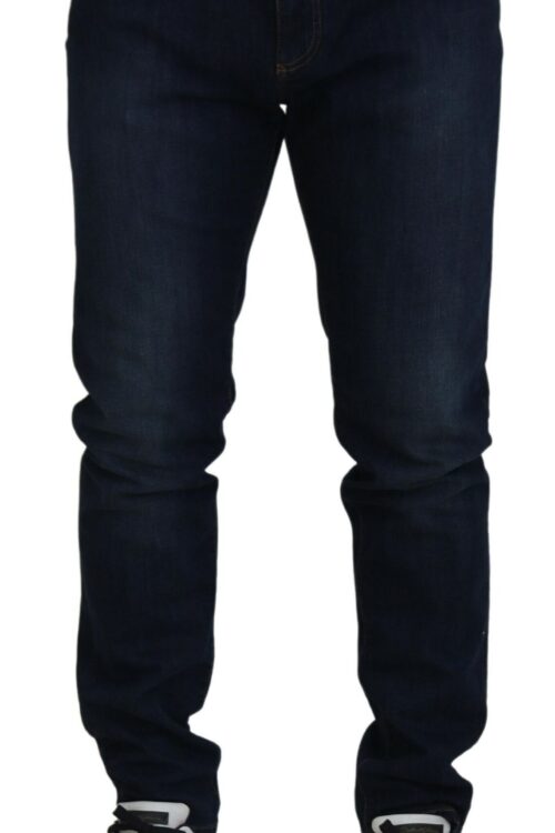 Dolce & Gabbana Sleek Skinny Jeans in Dark Blue