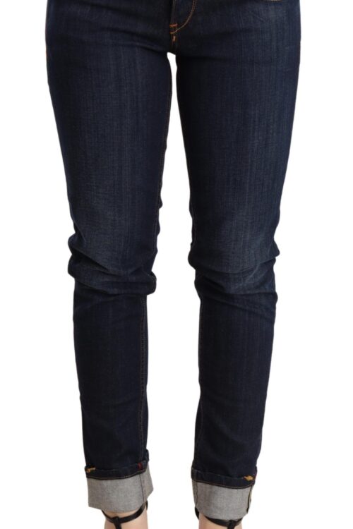 Acht Chic Dark Blue Skinny Jeans