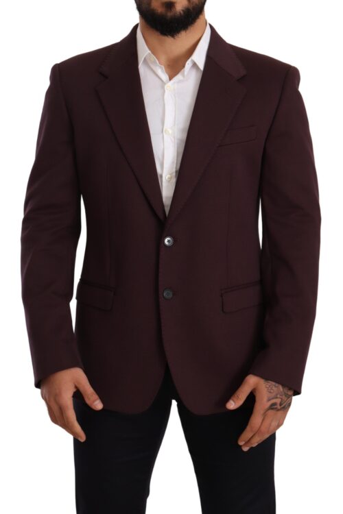 Dolce & Gabbana Elegant Indigo Slim Fit Blazer for Men