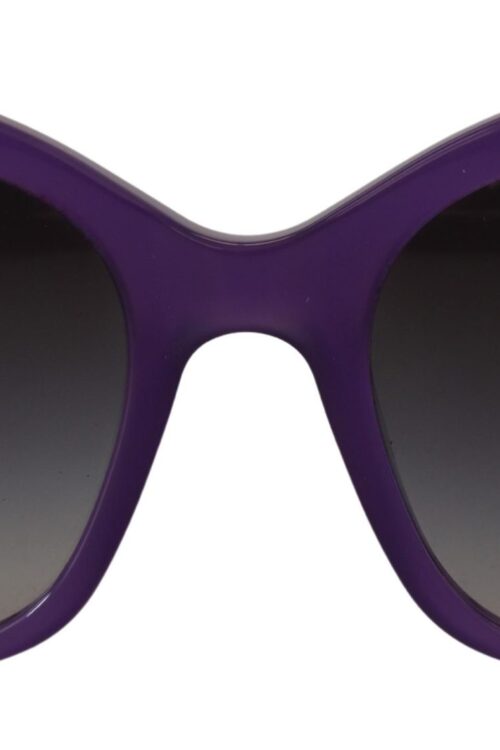 Dolce & Gabbana Elegant Purple Gradient Lens Sunglasses