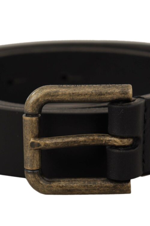 Dolce & Gabbana Elegant Italian Leather Belt