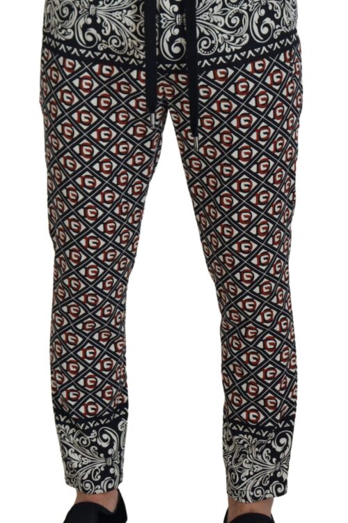 Dolce & Gabbana Elegant Multicolor Jogging Trousers