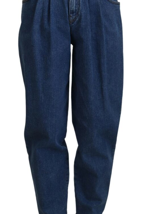 Dolce & Gabbana Elegant High Waist Blue Jeans