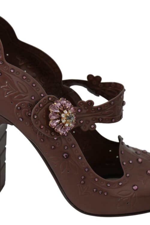 Dolce & Gabbana Enchanting Crystal Cinderella Pumps