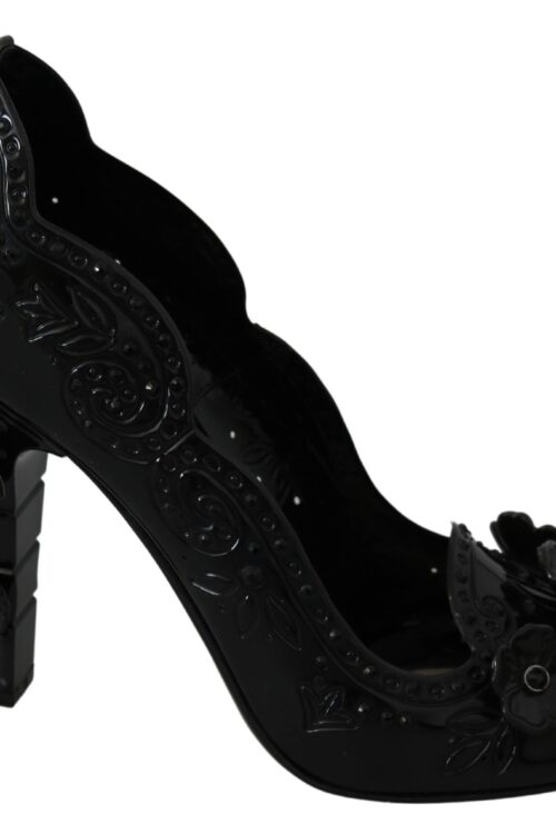Dolce & Gabbana Enchanting Crystal Cinderella Pumps