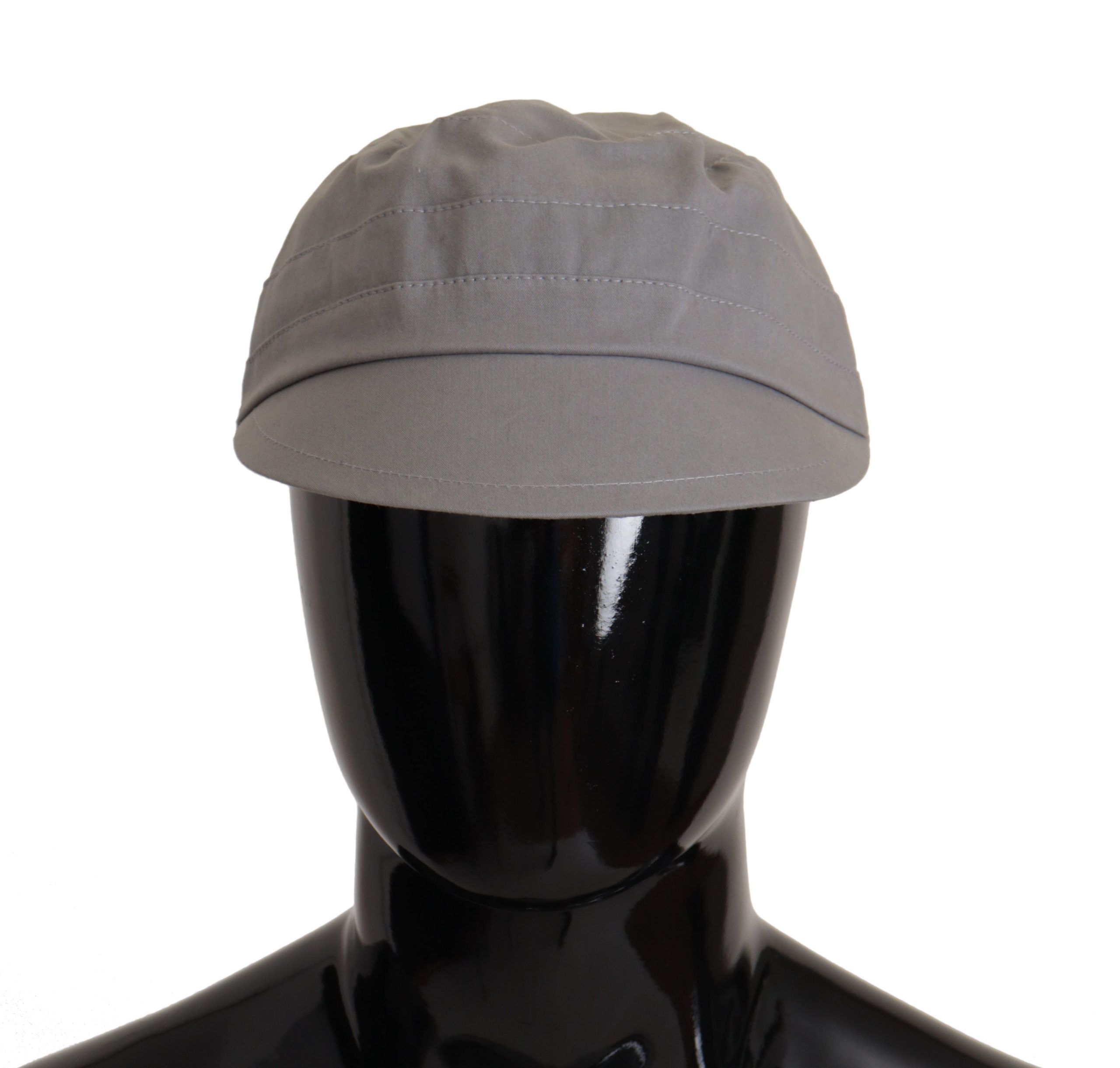 Dolce & Gabbana Elegant Gray Newsboy Cap – Classic Accessory