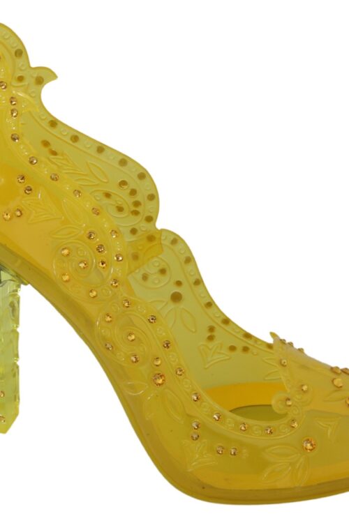 Dolce & Gabbana Enchanting Cinderella Crystal Pumps