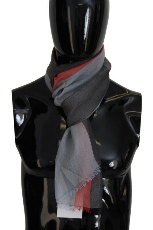 Costume National Multicolor Cotton Men’s Luxury Scarf