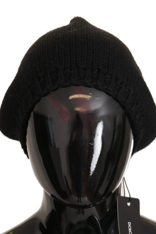 Dolce & Gabbana Elegant Virgin Wool Slouch Hat