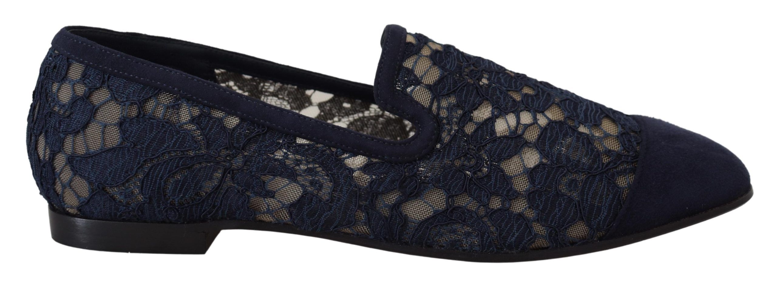 Dolce & Gabbana Elegant Blue Loafers Flats – Summer Chic