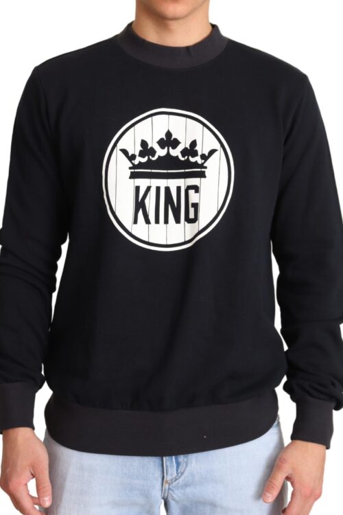 Dolce & Gabbana Regal Crown Motive Crewneck Sweater