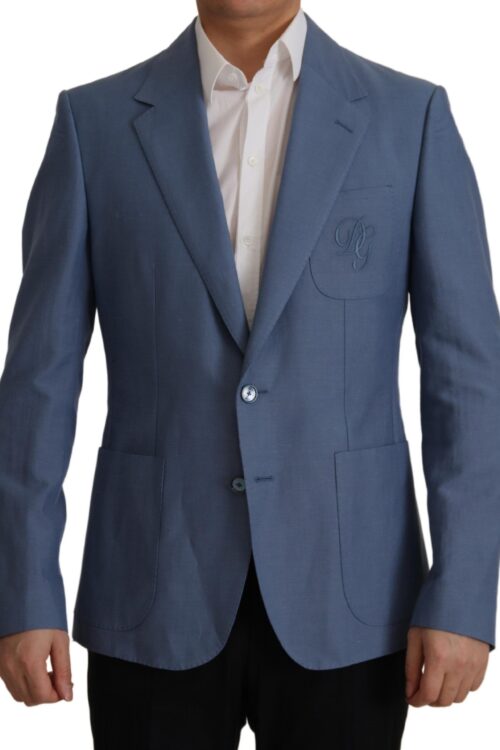 Dolce & Gabbana Elegant Single Breasted Linen Jacket